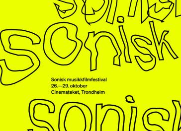 Plakat for Sonisk Musikkfilmfestival